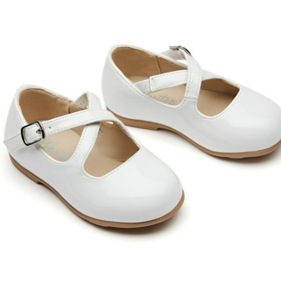 Girls criss cross ballet flats - Picture 2 of 8